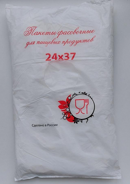 Фасовочный пакет  24х37/9 ПНД